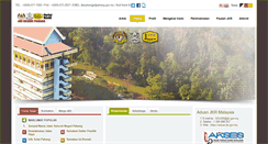 Desktop Screenshot of jkr.pahang.gov.my